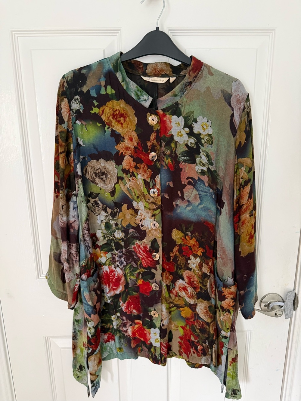 Soft surroundings blouse XL